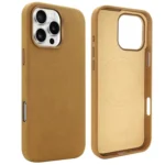 VIETAO Suede MagSafe PU Leather Phone Case, For iPhone 15 Pro, For iPhone 15