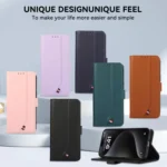 ABEEL Delicate Texture Splicing RFID Leather Phone Case, For OnePlus Nord 5, For OnePlus Nord CE5 - Image 5