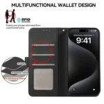 ABEEL Delicate Texture Splicing RFID Leather Phone Case, For OnePlus Nord 5, For OnePlus Nord CE5 - Image 6