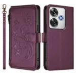 Butterfly Love Flower Multi-card Zipper Wallet Leather Phone Case, For Xiaomi Poco F6, For Xiaomi Poco F6 Pro - Image 2