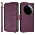 Butterfly Love Flower Multi-card Zipper Wallet Leather Phone Case, For Xiaomi 15 Ultra, For Xiaomi Poco X7 Pro - Image 2