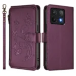 Butterfly Love Flower Multi-card Zipper Wallet Leather Phone Case, For Xiaomi 14T Pro, For Xiaomi 14T - Image 2