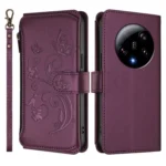 Butterfly Love Flower Multi-card Zipper Wallet Leather Phone Case, For Xiaomi 13 Ultra, For Xiaomi Civi 3 - Image 2