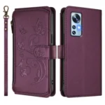 Butterfly Love Flower Multi-card Zipper Wallet Leather Phone Case, For Xiaomi 12 / Xiaomi 12X / Xiaomi 12S, For Xiaomi 12 Lite - Image 2