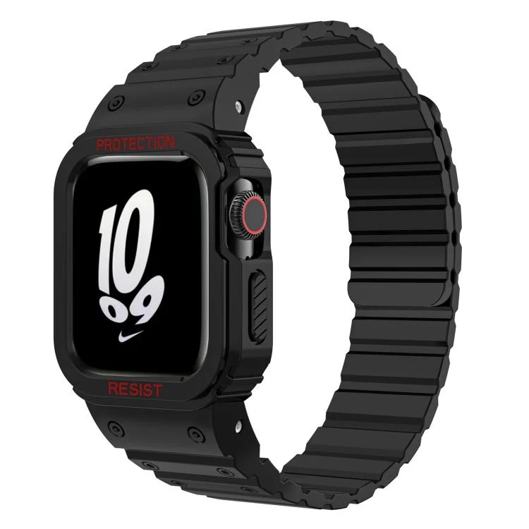 xDfind Magnetic Silicone Watch Band with Integrated Watch Cover, For Apple Watch 38 / 41mm