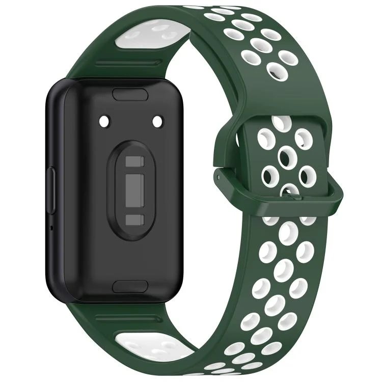 EDA008427601A_1.webp xDfind Two Color Silicone Breathable Watch Band - Image 8
