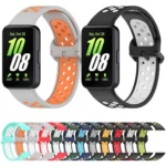 xDfind Two Color Silicone Breathable Watch Band - Image 2
