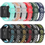 xDfind Two Color Silicone Breathable Watch Band - Image 3