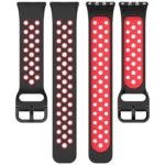 xDfind Two Color Silicone Breathable Watch Band - Image 6
