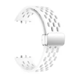 xDfind Mesh Magnetic Silver Buckle Silicone Watch Strap - Image 6