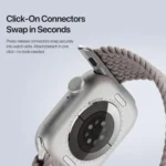 DUX DUCIS Mixture Ultra Series Magnetic Buckle Nylon Braided Strap, For Apple Watch 38 / 40 / 41 / S10 42mm - Image 9