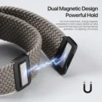 DUX DUCIS Mixture Ultra Series Magnetic Buckle Nylon Braided Strap, For Apple Watch 42 / 44 / 45 / 46 / 49mm - Image 4