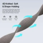 DUX DUCIS Mixture Ultra Series Magnetic Buckle Nylon Braided Strap, For Apple Watch 42 / 44 / 45 / 46 / 49mm - Image 6