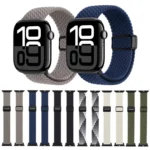 DUX DUCIS Mixture Ultra Series Magnetic Buckle Nylon Braided Strap, For Apple Watch 42 / 44 / 45 / 46 / 49mm - Image 2