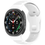 xDfind Round Dots Silver Stud Buckle Silicone Watch Band
