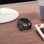 xDfind Round Dots Silver Stud Buckle Silicone Watch Band - Image 7