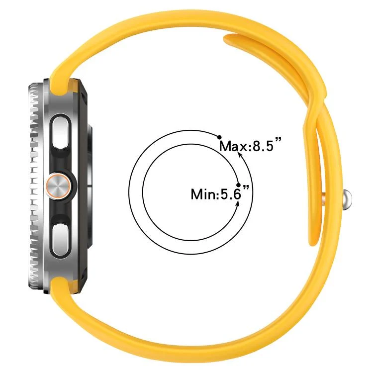 EDA0084301_B3.webp xDfind Reverse Buckle Silicone Watch Band - Image 4