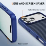 Carbon Fiber Texture Skin-feel MagSafe Phone Case, For iPhone 17 Pro Max, For iPhone 17 Pro, For iPhone 17, For iPhone 17 Air, For iPhone 16 Pro Max - Image 3