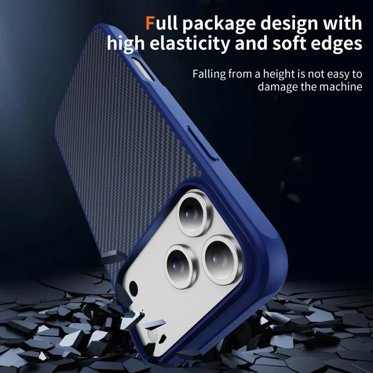 EDA008436201A_4.webp Carbon Fiber Texture Skin-feel MagSafe Phone Case, For iPhone 17 Pro Max, For iPhone 17 Pro, For iPhone 17, For iPhone 17 Air, For iPhone 16 Pro Max - Image 5