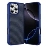 Carbon Fiber Texture Skin-feel MagSafe Phone Case, For iPhone 16 Pro, For iPhone 16 Plus, For iPhone 16, For iPhone 15 Pro Max, For iPhone 15 Pro