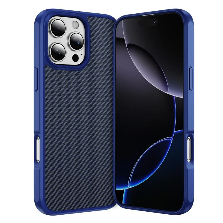 Carbon Fiber Texture Skin-feel MagSafe Phone Case, For iPhone 16 Pro, For iPhone 16 Plus, For iPhone 16, For iPhone 15 Pro Max, For iPhone 15 Pro