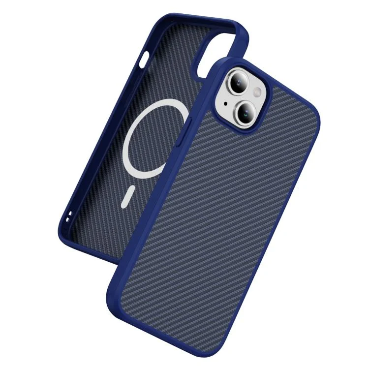 EDA008436211A_1.webp Carbon Fiber Texture Skin-feel MagSafe Phone Case, For iPhone 15 Plus, For iPhone 15, For iPhone 13 Pro Max, For iPhone 13 Pro - Image 2