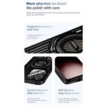 ABEEL Ice Fox Series Magsafe Heat Sink Cooling Phone Case, For iPhone 13 - Image 3