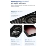 ABEEL Ice Fox Series Magsafe Heat Sink Cooling Phone Case, For iPhone 16e, For iPhone 16 Pro Max, For iPhone 16 Pro, For iPhone 16 - Image 3