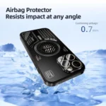 ABEEL Ice Fox Series Magsafe Heat Sink Cooling Phone Case, For iPhone 16e, For iPhone 16 Pro Max, For iPhone 16 Pro, For iPhone 16 - Image 7