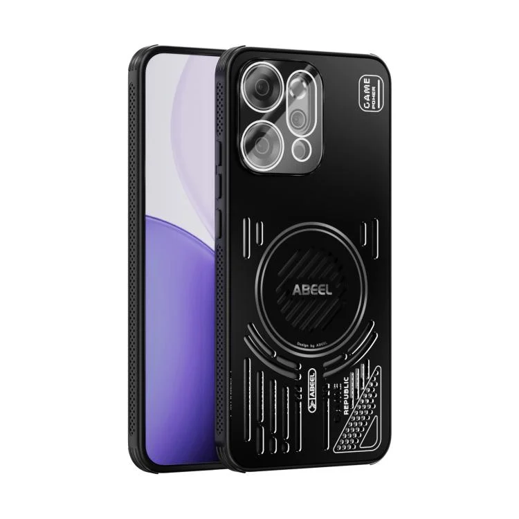 ABEEL Ice Fox Series Magsafe Heat Sink Cooling Phone Case, For OPPO Reno 14 Pro Global, For OPPO Reno 14 Global, For OPPO Find X8s+, For OPPO Find X8s