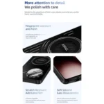 ABEEL Ice Fox Series Magsafe Heat Sink Cooling Phone Case, For Redmi K80 Pro, For Redmi K80 - Image 3