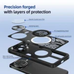 ABEEL Ice Fox Series Magsafe Heat Sink Cooling Phone Case, For Redmi K80 Pro, For Redmi K80 - Image 6