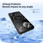 ABEEL Ice Fox Series Magsafe Heat Sink Cooling Phone Case, For Redmi K80 Pro, For Redmi K80 - Image 8