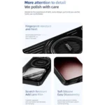 ABEEL Ice Fox Series Magsafe Heat Sink Cooling Phone Case, For Xiaomi 15S Pro, For Xiaomi 15 Ultra, For Xiaomi 15 Pro, For Xiaomi 15 - Image 3