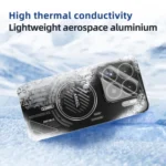 ABEEL Ice Fox Series Magsafe Heat Sink Cooling Phone Case, For Xiaomi 15S Pro, For Xiaomi 15 Ultra, For Xiaomi 15 Pro, For Xiaomi 15 - Image 5