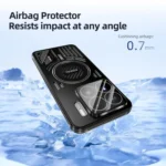 ABEEL Ice Fox Series Magsafe Heat Sink Cooling Phone Case, For Xiaomi 15S Pro, For Xiaomi 15 Ultra, For Xiaomi 15 Pro, For Xiaomi 15 - Image 8