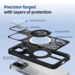 ABEEL Ice Fox Series Magsafe Heat Sink Cooling Phone Case, For OnePlus 13T - Image 6