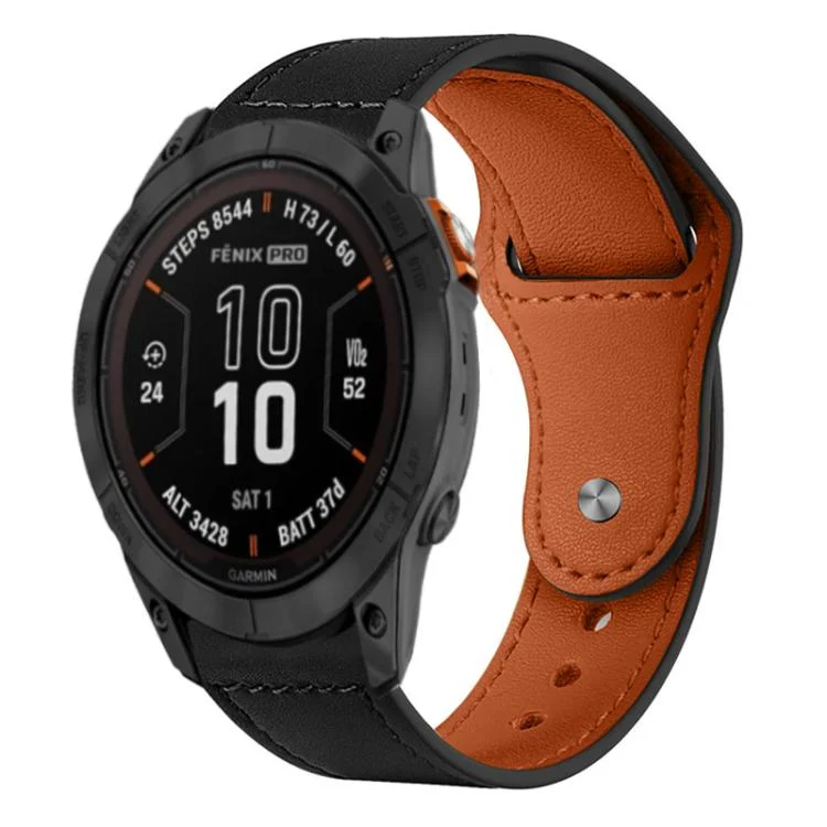 xDfind Rivet Buckle Genuine Leather Watch Band