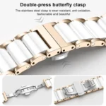 xDfind Ceramic Stainless Steel Watch Band - Image 6