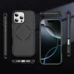 Imitation Original CD Texture Magsafe PC Hybrid TPU Phone Case, For iPhone 16 Pro Max, For iPhone 16 Pro - Image 5