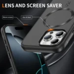 Imitation Original CD Texture Magsafe PC Hybrid TPU Phone Case, For iPhone 16 Pro Max, For iPhone 16 Pro - Image 7