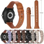 xDfind Double Ring Single Rivet Genuine Leather Watch Band - Image 4