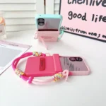 Integrated TPU Side Buckle Bracket Phone Case with Bracelet, For Xiaomi Mix Flip 2, For Xiaomi Mix Flip - Image 5