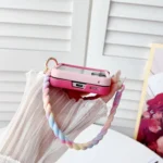 Integrated Side Buckle MagSafe TPU Phone Case with Bracelet, For Xiaomi Mix Flip 2, For Xiaomi Mix Flip - Image 3