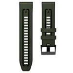 xDfind Leather Skin Silicone Quick Release Watch Band - Image 9