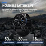 Zeblaze Vibe 8 Rugged Outdoor Smart Watch 1.43 inch Screen 5 ATM & IP69K Built-in Flashlight - Image 9