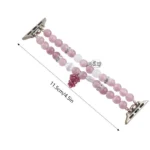 Cat Eyes Stone Beads Bracelet Watch Band, For Apple Watch 46mm / 49mm / 45mm / 44mm, For Apple Watch 42mm / 41mm / 40mm / 38mm - Image 4