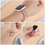Cat Eyes Stone Beads Bracelet Watch Band, For Apple Watch 46mm / 49mm / 45mm / 44mm, For Apple Watch 42mm / 41mm / 40mm / 38mm - Image 7