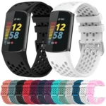 xDfind Hole Style Breathable Silicone Watch Band - Image 2