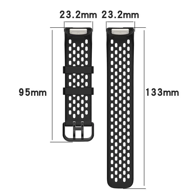 EDA0084762_B3.webp xDfind Hole Style Breathable Silicone Watch Band - Image 4